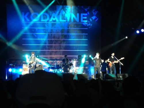 Kodaline: bland, but necessary to get a good spot for the Manics.